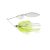 War Eagle Nickel Frame Tandem Willow Spinnerbait - 1/2 oz - White Chartreuse Pearl 