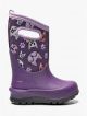 Bogs Kid's NeoClassic Purple Multi Kitty - Size 8