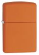 Zippo Orange Matte Lighter