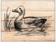 inVintage Wooden Sign Lake Goose