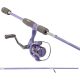 APB Proficiency Stream Queen 2 Piece 6'6 M Spinning Combo - Purple