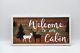 InVintage Welcome to the Cabin Framed Art