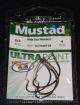 Mustad Wide Gap Weedless Worm Hook - 1/0