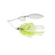 War Eagle Nickel Frame Tandem Willow Spinnerbait - 1/2 oz - White Chartreuse Pearl 